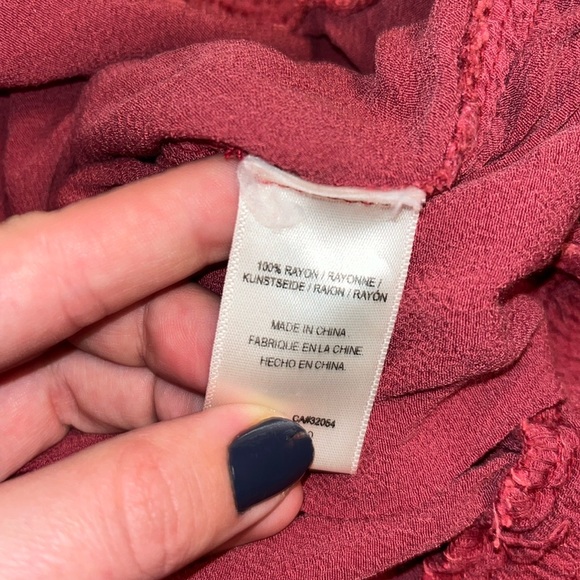 Anthropologie Mauve Relaxed Skirt - Picture 7 of 9